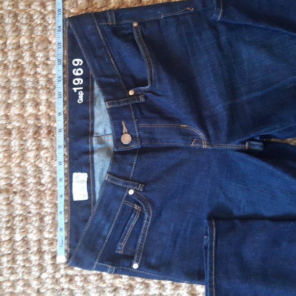 Gap 1969 Perfect Boot Dark Wash Size 28L - Picture 2 of 11